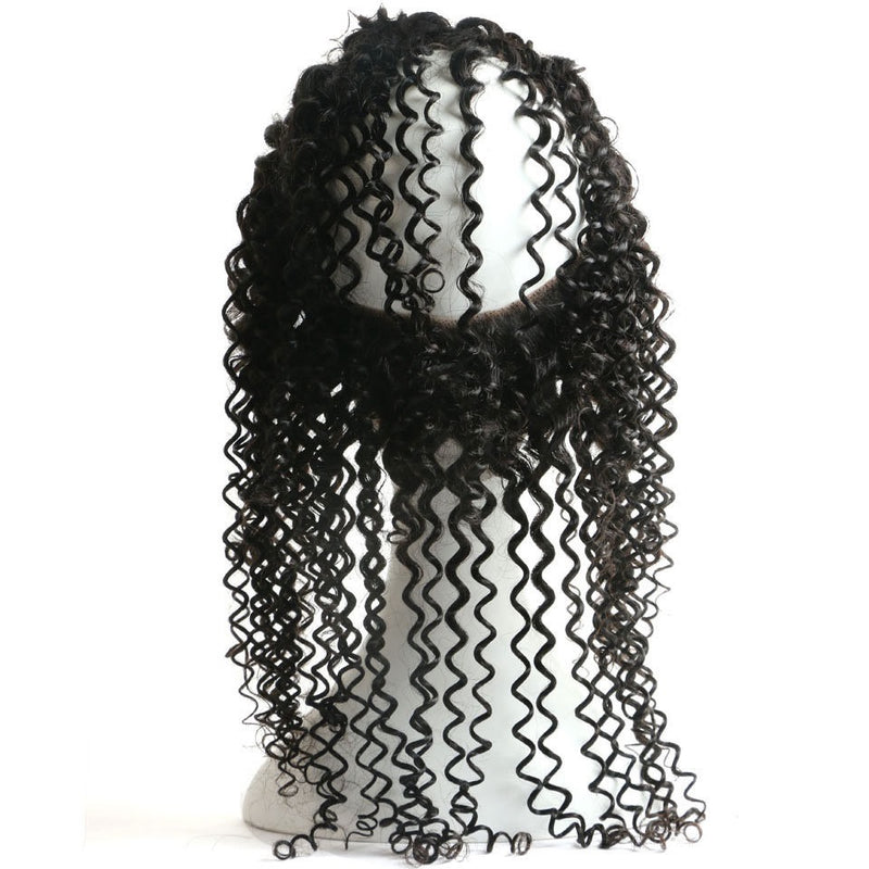 Surprisehair HD 360 Lace Frontal Kinky Curl Transparent Lace Frontal Human Hair