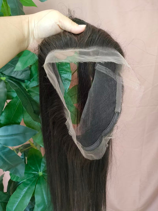 HD 360 Lace Frontal Straight Transparent Lace Frontal Human Hair 