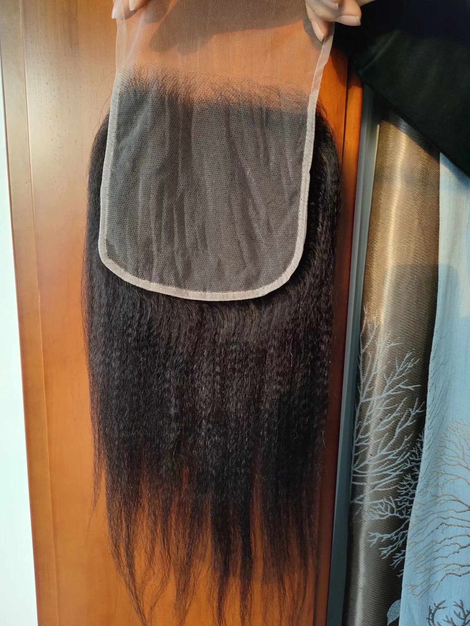 Surprisehair HD 7x7 Lace Closure Yaki Transparent HD Closure Human Hair