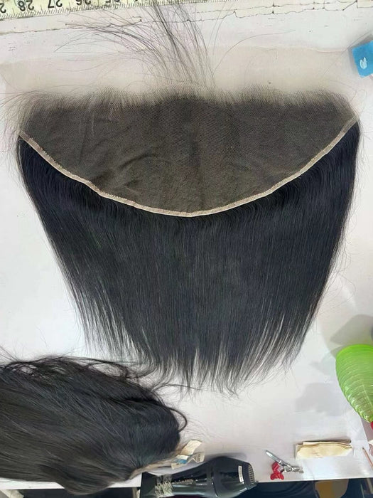 Surprisehair HD Lace Frontal Straight 13x4 Transparent Lace Frontal Human Hair