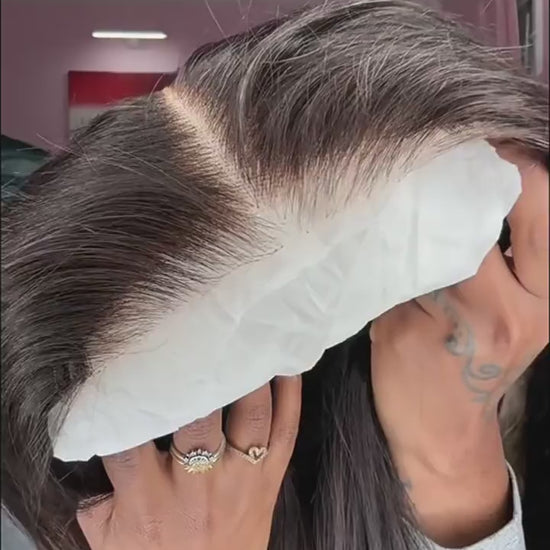 5x5 Lace Closure Wig Human Hair Straight 150% Density for Black Women