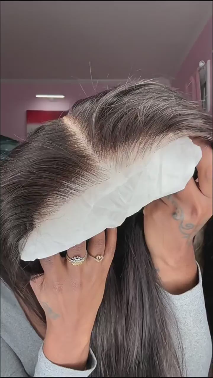 5x5 Lace Closure Wig Human Hair Straight 150% Density for Black Women