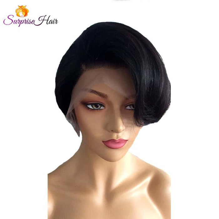 13x6 lace pixie cut wig for black women