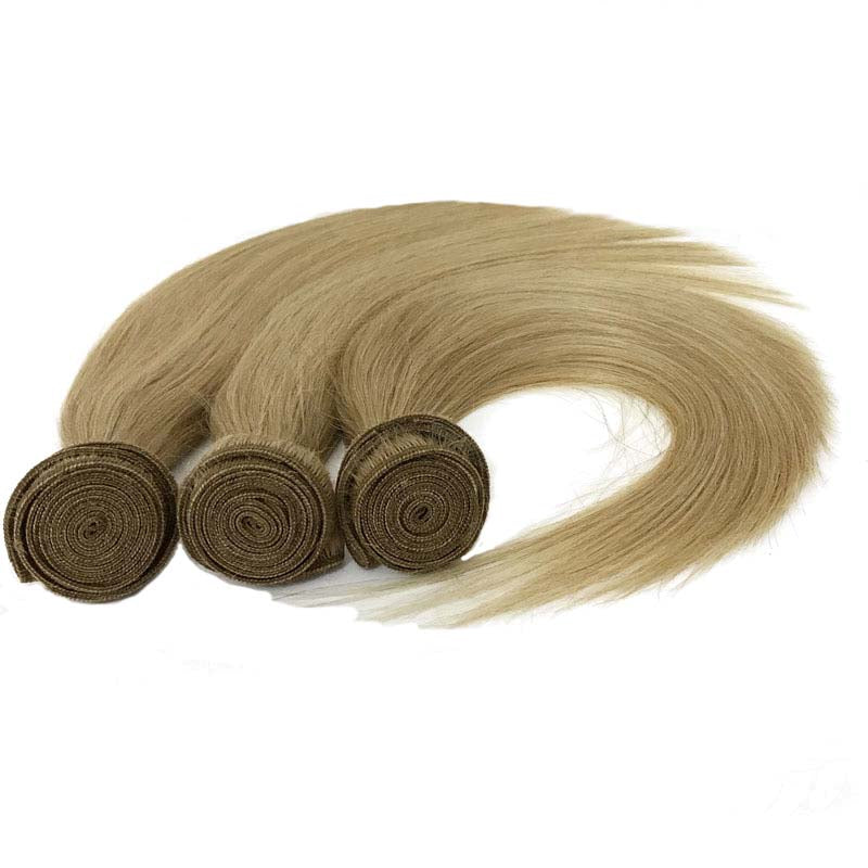 #27 brown color straight hair bundle for black Women
