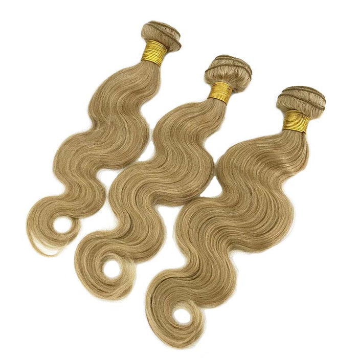 #27 body wave human hair bundles for African American