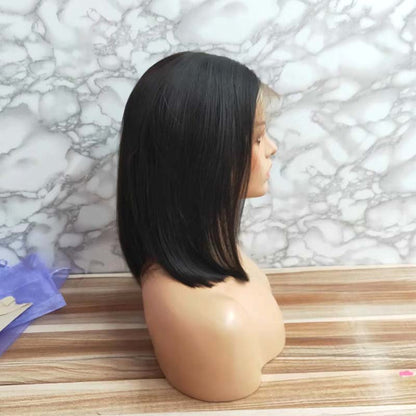 Black Human Hair BOB Wigs for African American 150% Density Surprisehair
