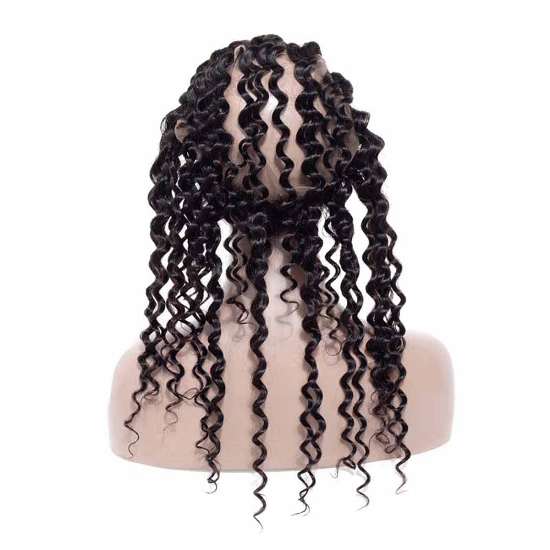 360 lace frontal brazilian deep wave