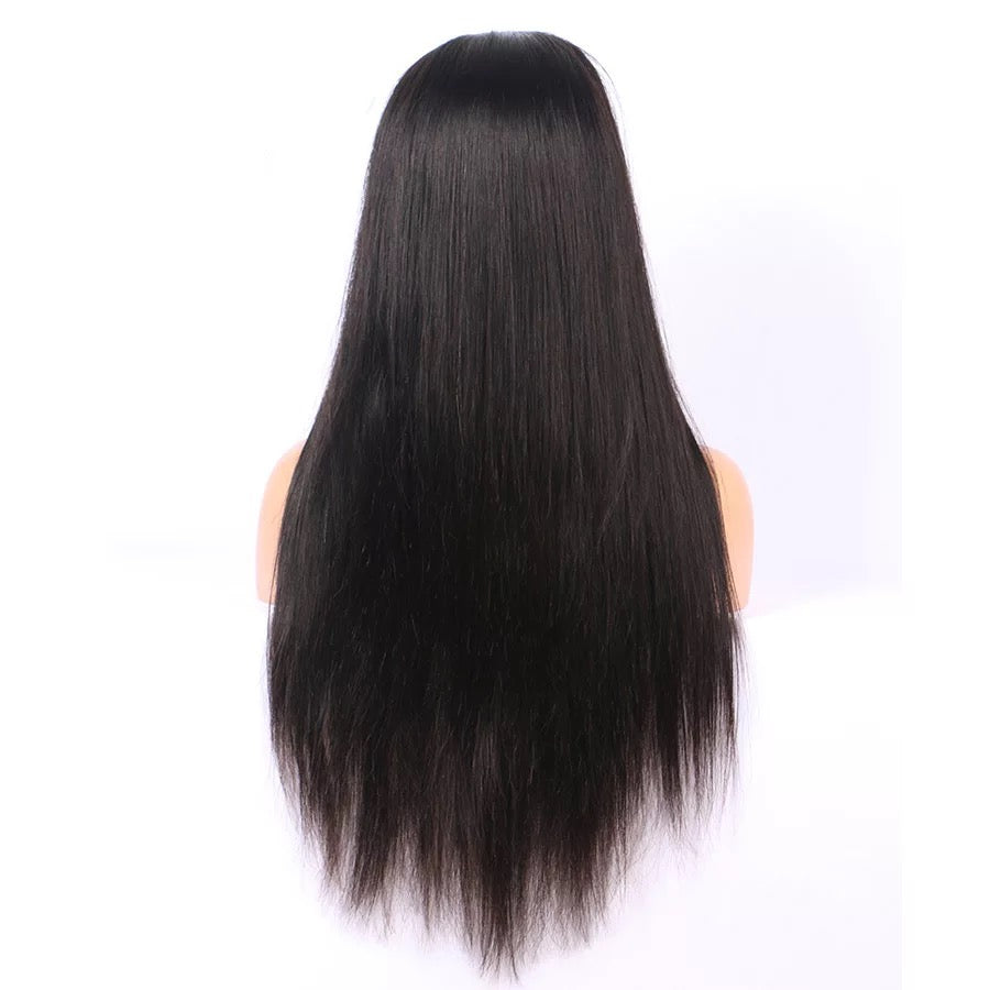 straight 360 human hair wig