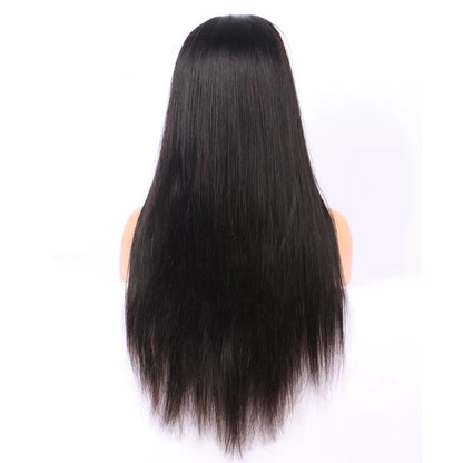 straight 360 human hair wig