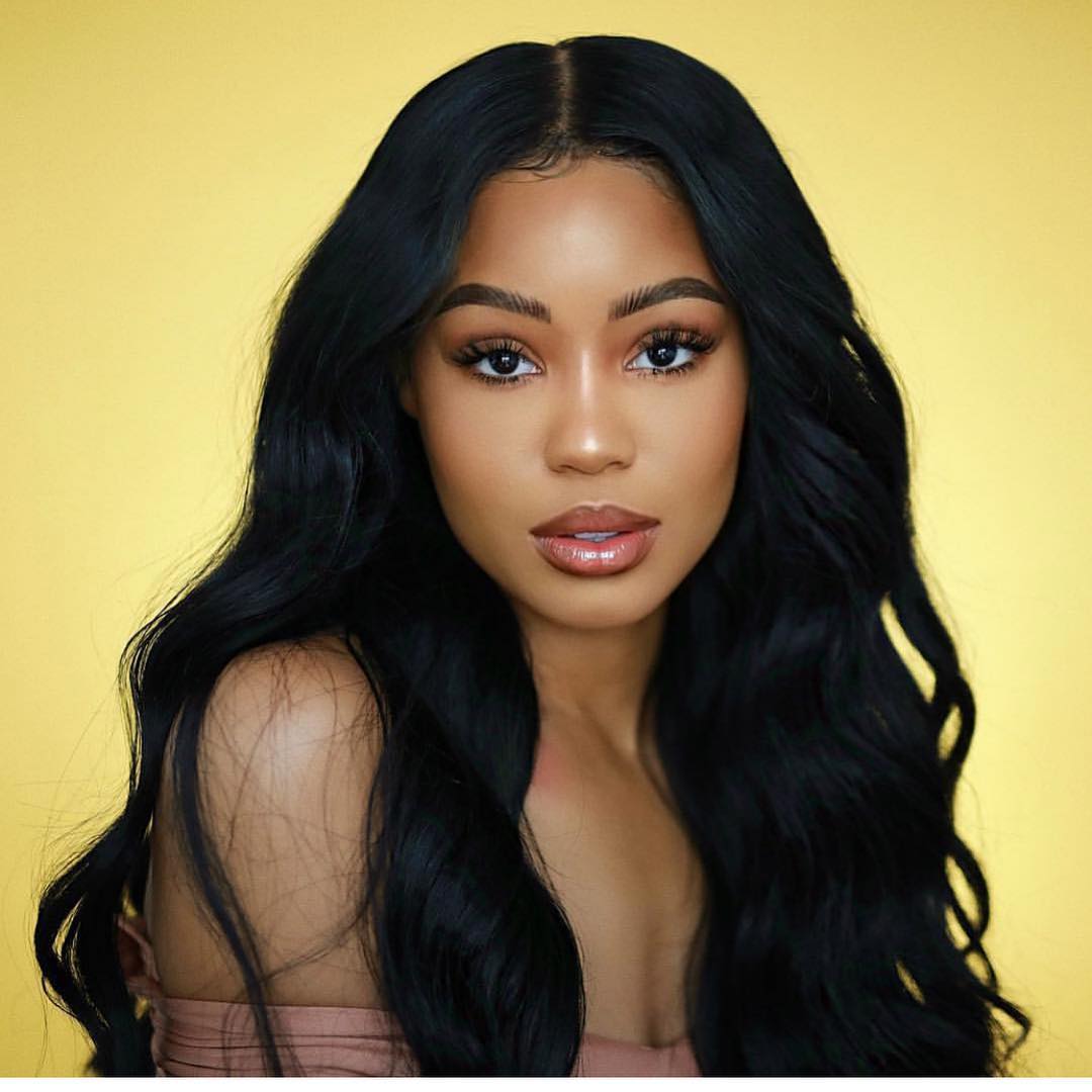 loose deep wave hair with lace closure 