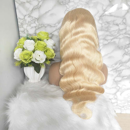 613 body wave human hair full lace wig 