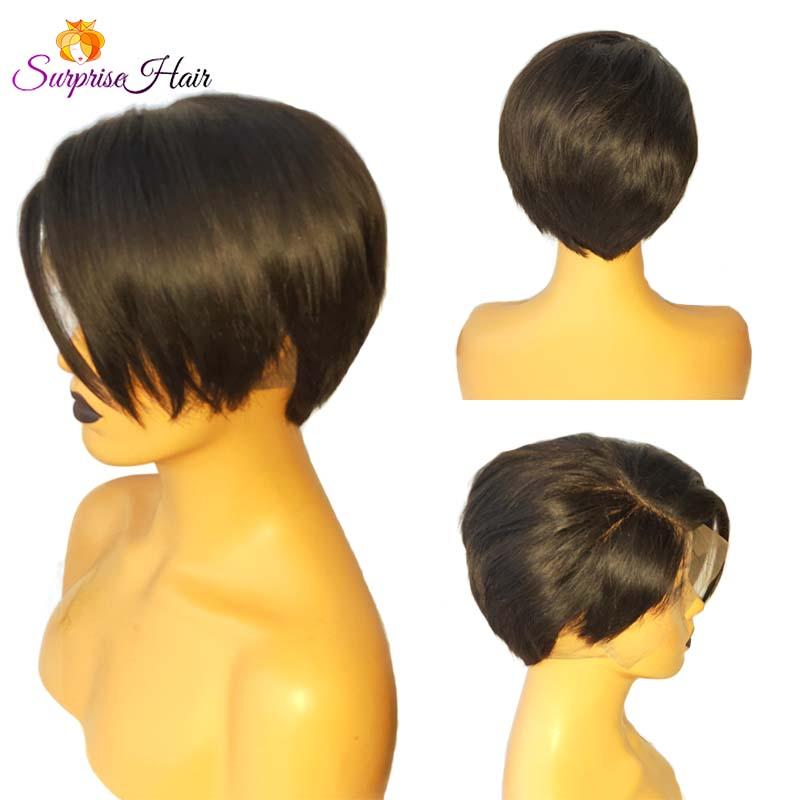quality pixie cut wig straight for black women
