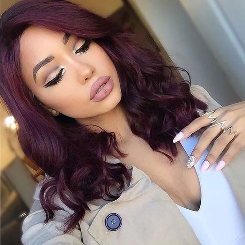 1b99J body wave human hair bundles for black women 