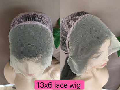 Pixie Cut Wig Short Curly Human Hair Transparent Lace Wig for Black Women