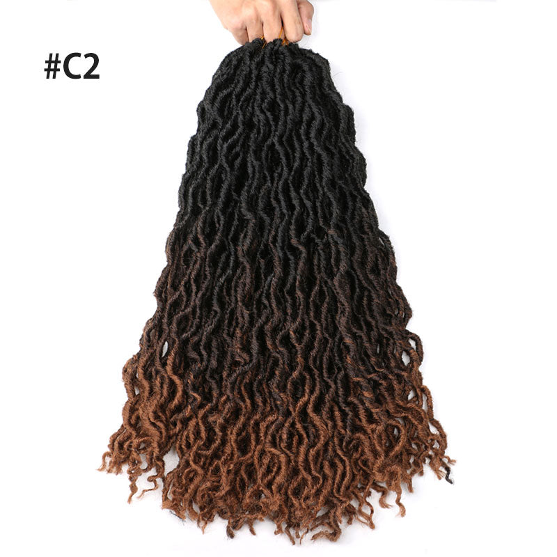 ombre crochet braids 18inch for black women