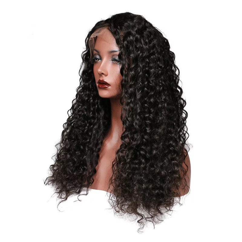 deep curly full lace wig