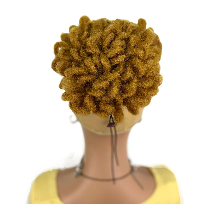 #27 dreadlock bun hair extension for black women