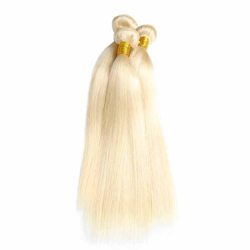 Virgin hair bundles blonde straight for Black Women