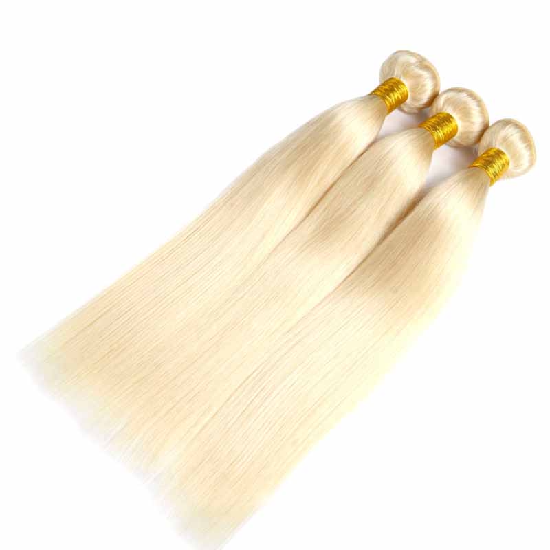 blonde 100 human hair bundles