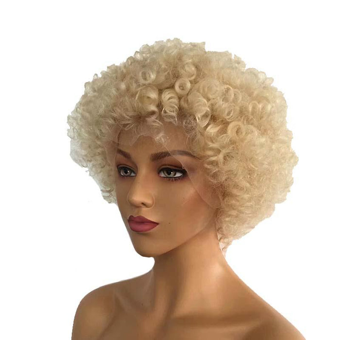 613 Color Afro Wig Brazilian Human Hair