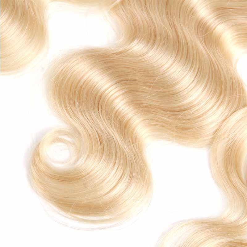blonde 13x4 lace front body wave