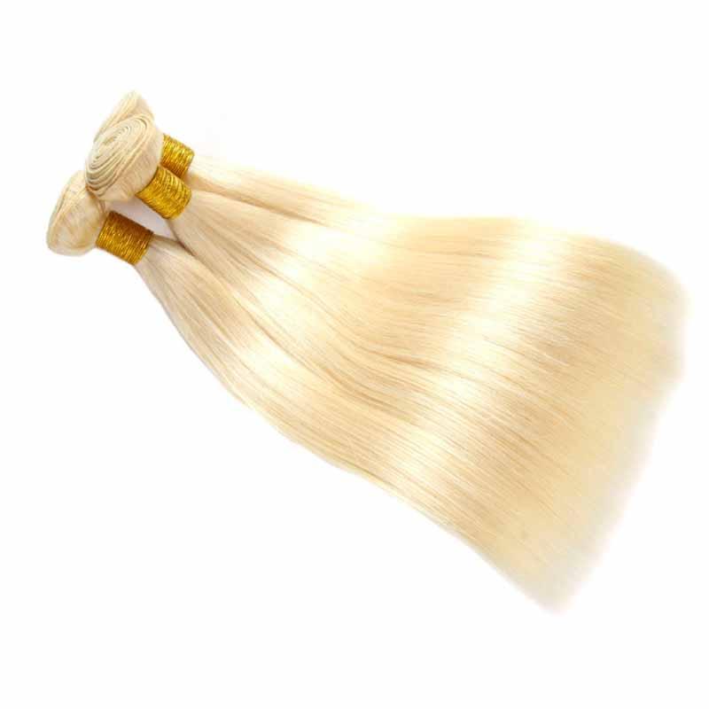 long blonde hair bundles straight for black women