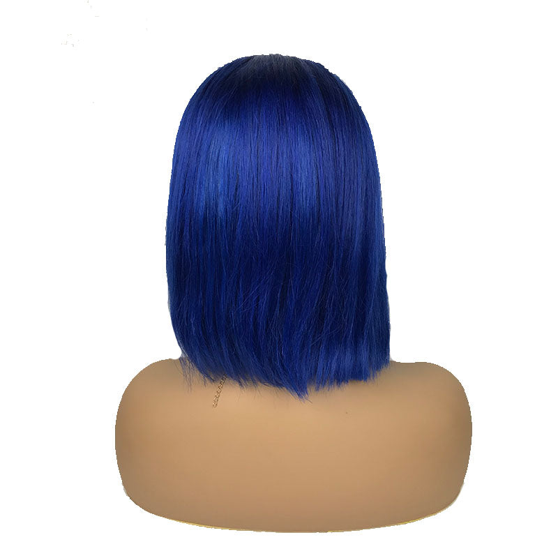  blue lace front wig