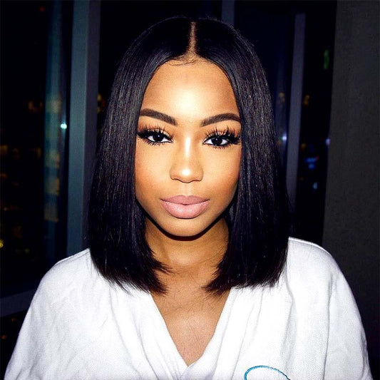 bob lace wig human hair 