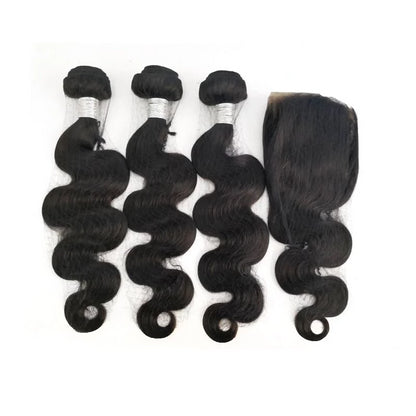 Brazilian hair free lace closure 