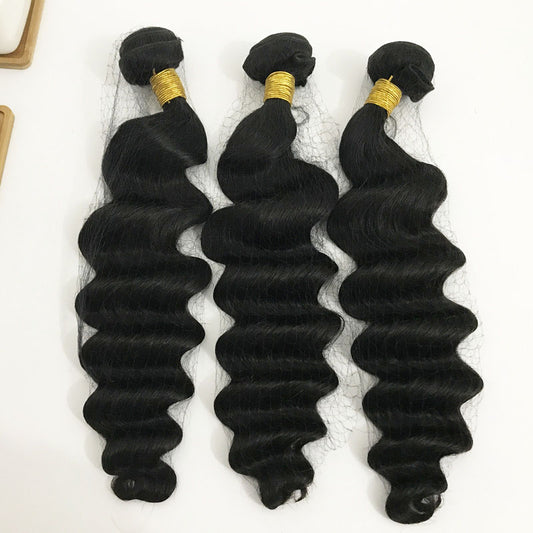 loose deep wave hair bundles 