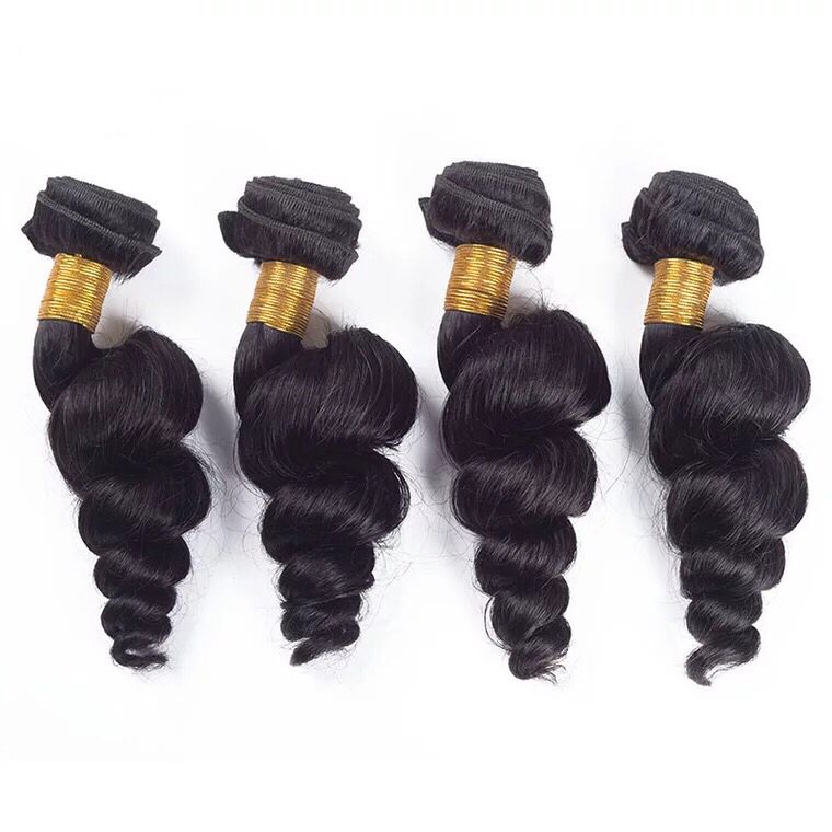 brazilian loose wave human hair process