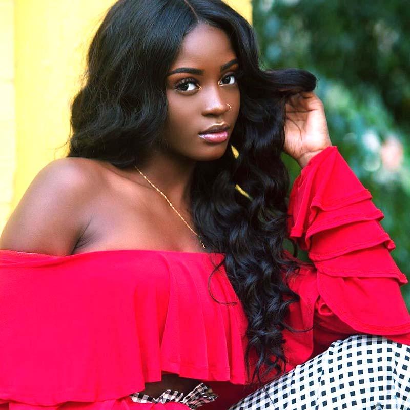 virgin hair loose wave hair bundles for black women