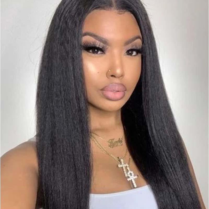 brazilian human hair kinky straight hair 