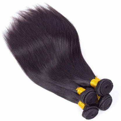 straight hair bundles for cheap