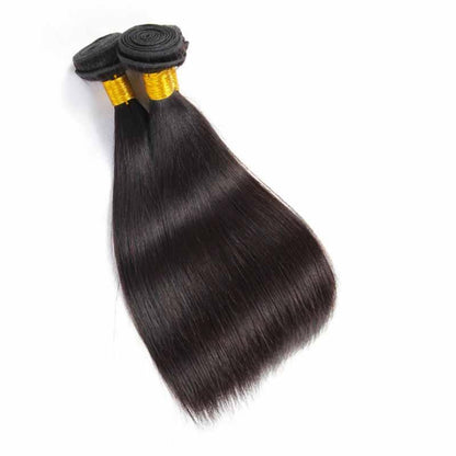 natural straight hair bundles