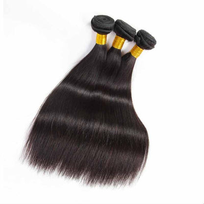 3 bundles of malaysian straight hair