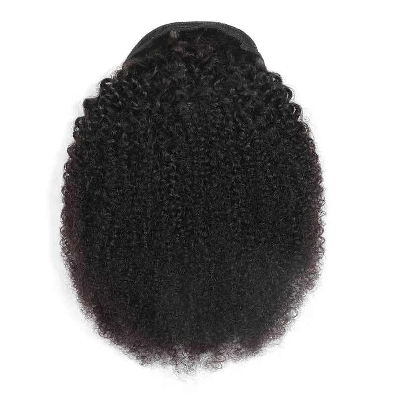 brazilian hair afro kinky ponytail for black women
