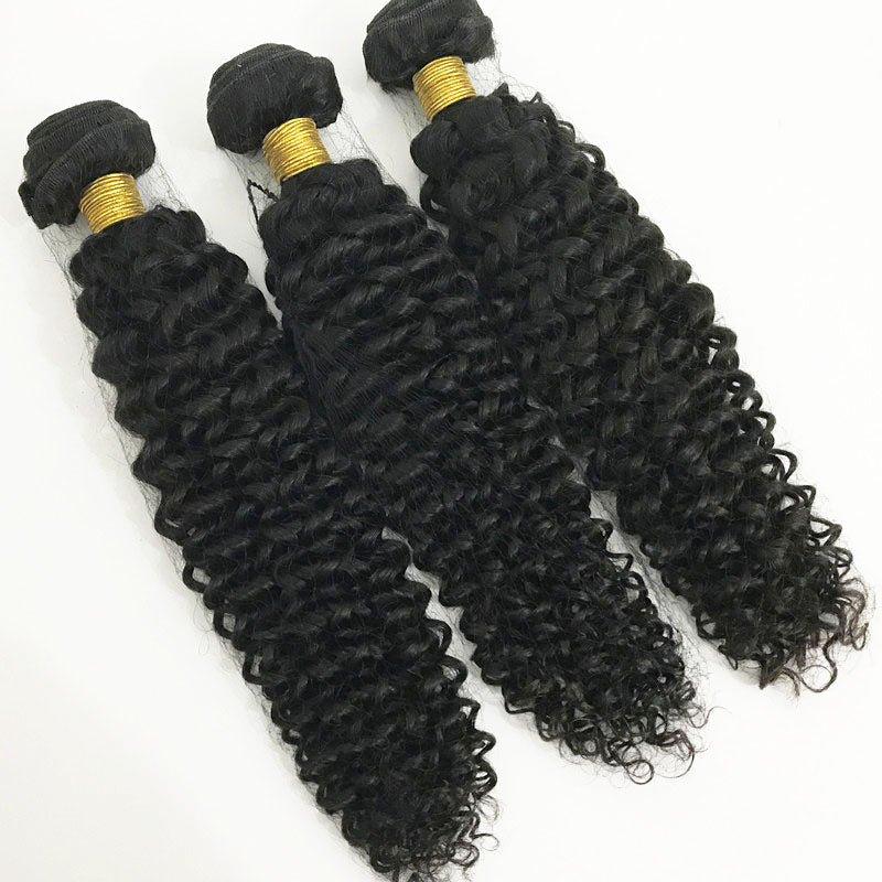 brazilian human hair jerry curl 3bundles deal