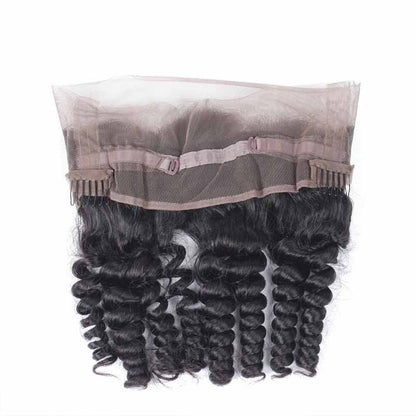 cheap malaysian loose wave 360 frontal 