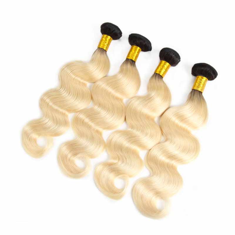 blonde peruvian hair bundles