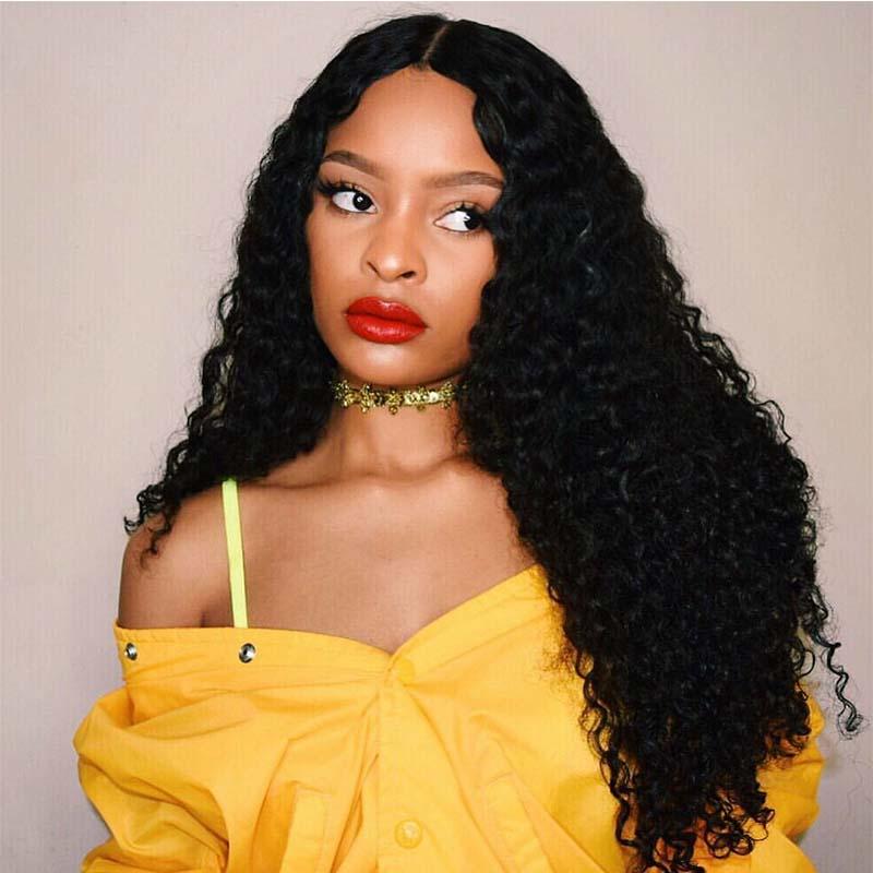 deep curly virgin human hair bundles
