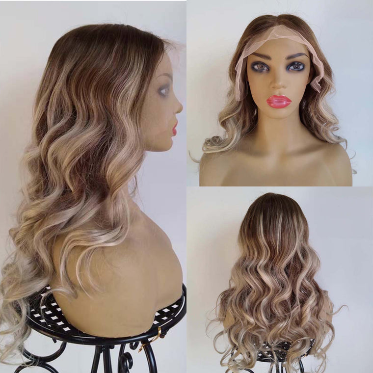 Highlight Lace Front Wig Human Hair Body Wave 13x6 Lace Surprisehair