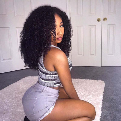full lace wig kinky curl 