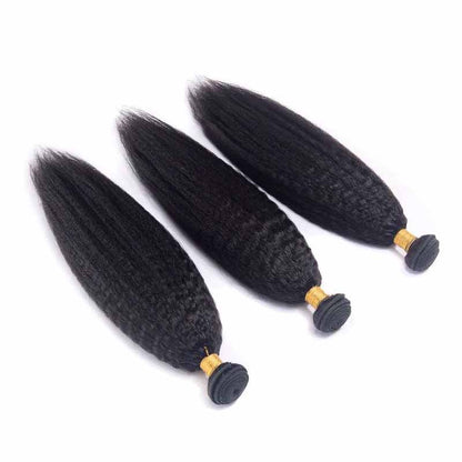 kinky straight hair weave