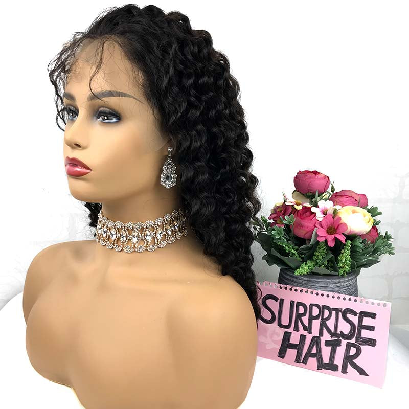  deep wave lace wig