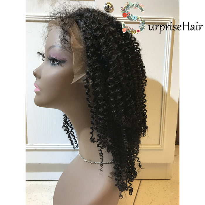 lace front wigs curly 