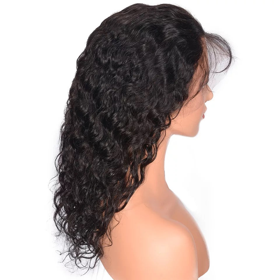 brazilian water wave full lace wig 