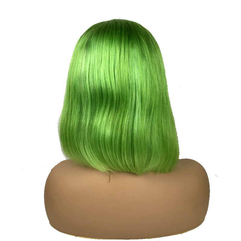 mint green ombre wig