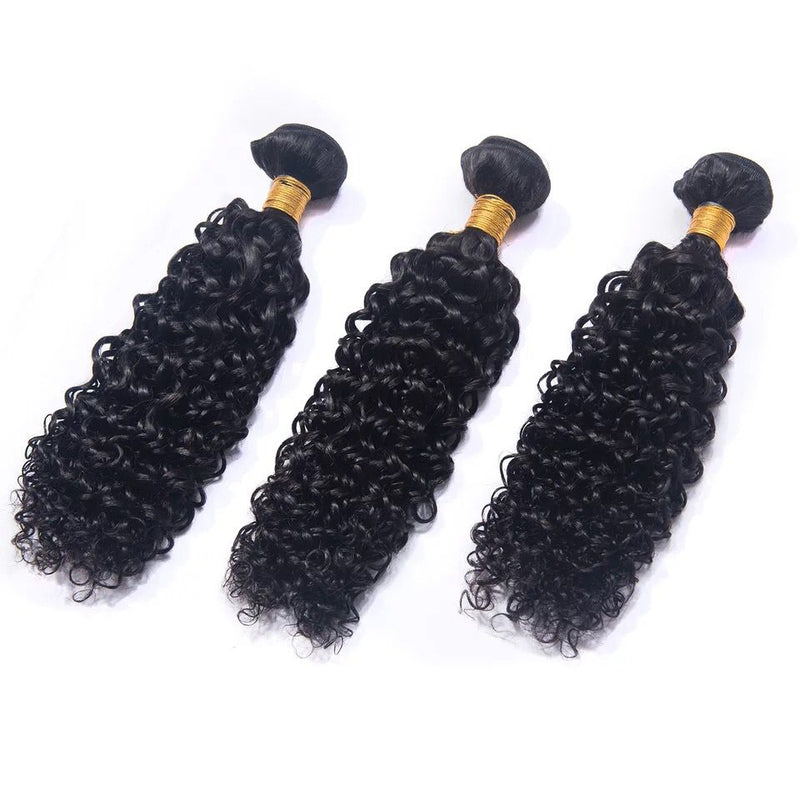100 human hair jerry curl weave