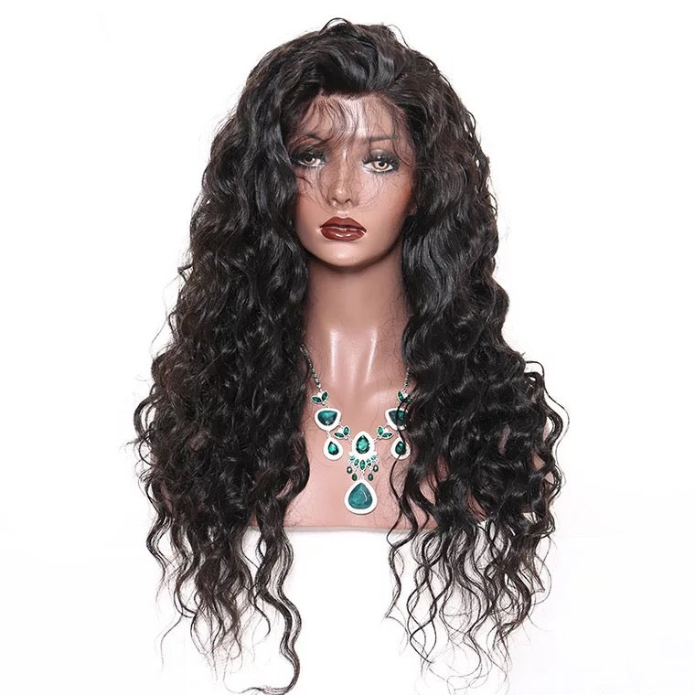 natural wave full lace wigs